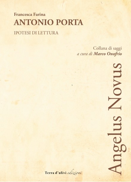 Antonio Porta Ipotesi di lettura di un poeta contemporaneo